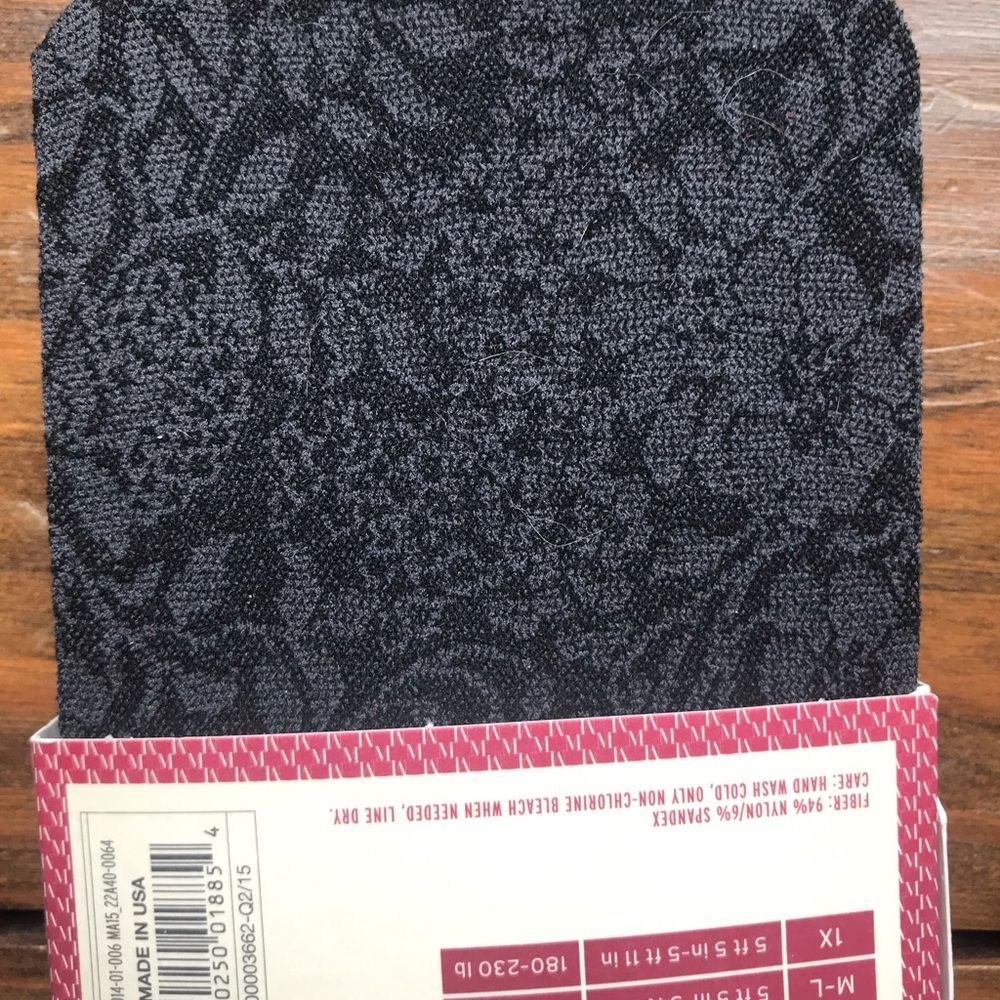 Merona Premium Fashion Tights Floral New